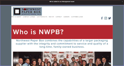 Desktop Screenshot of nwpaperbox.com